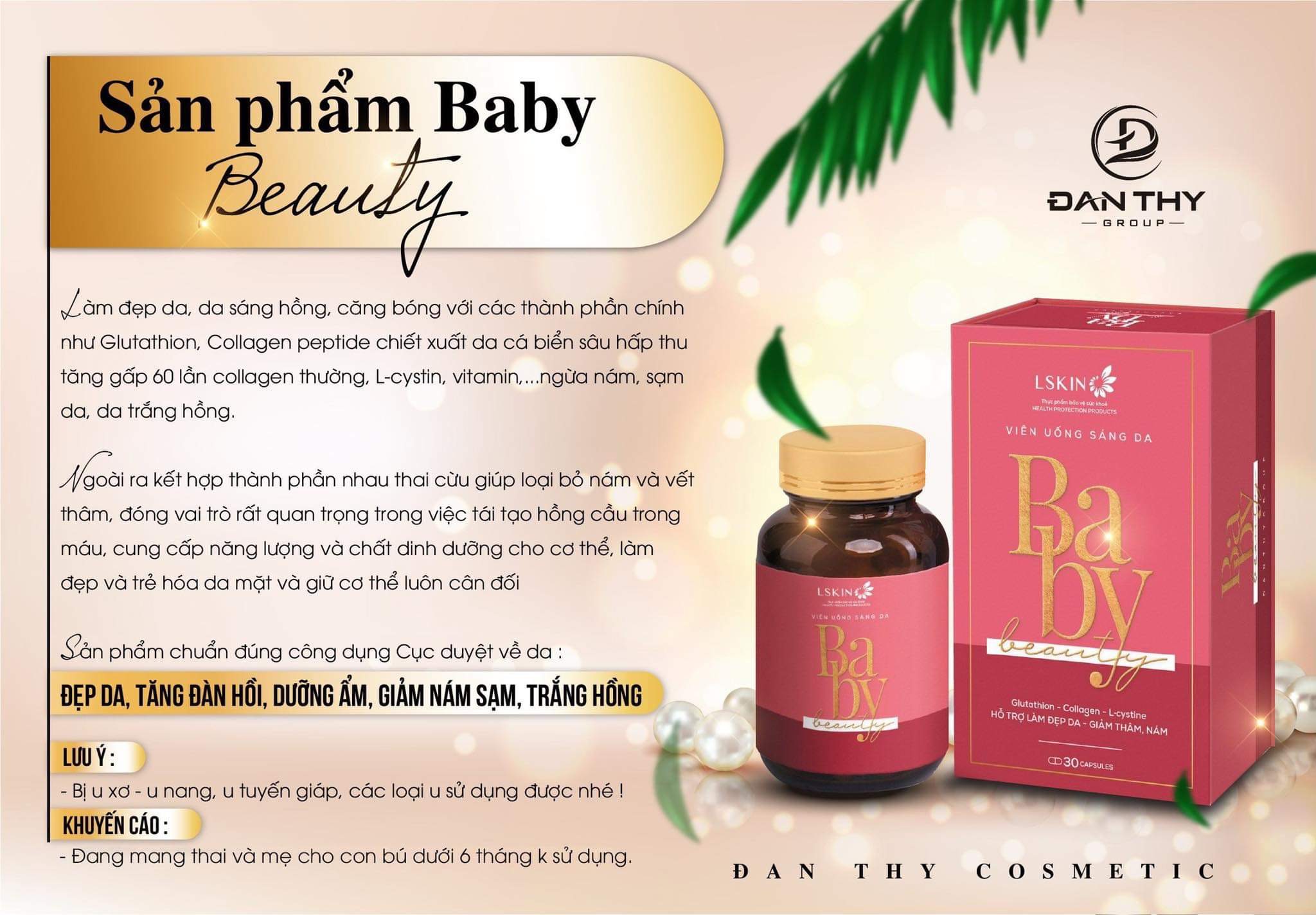 Baby Beauty - Viên uống trắng da